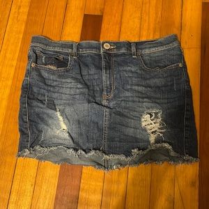 Blue Jean Skirt